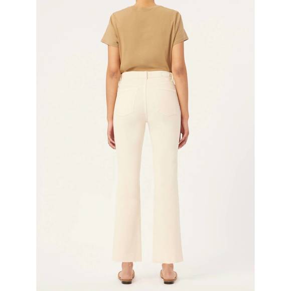 NEW DL1961 - WOMEN'S bridget boot high rise instasculpt crop jean in manilla - Picture 4 of 6